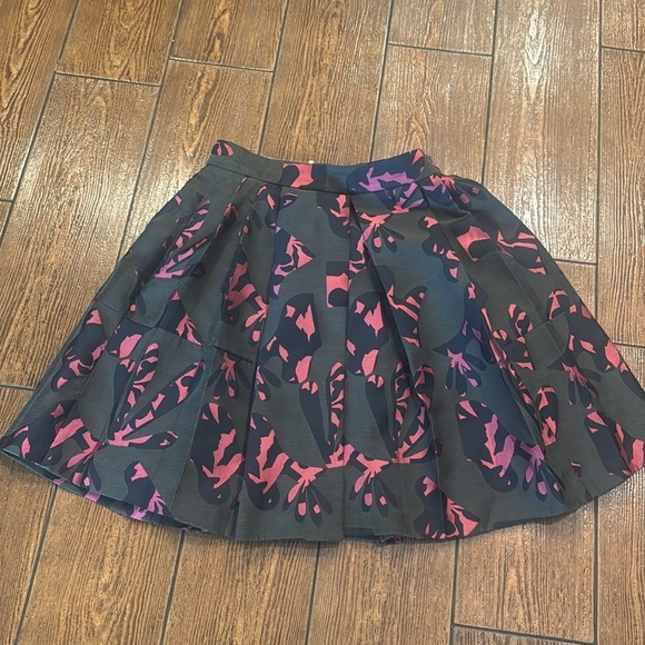 Banana Republic Jigsaw Print Skirt size 0 - Picture 2 of 8